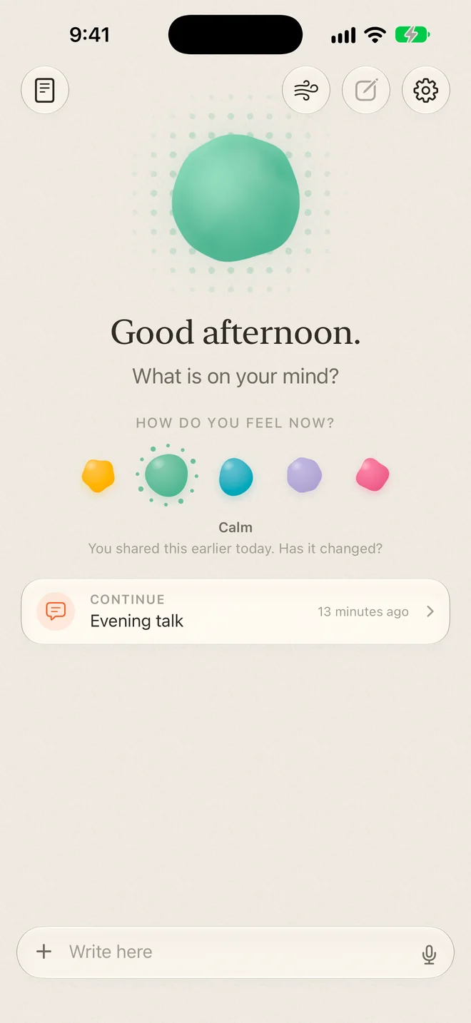Soyo home screen